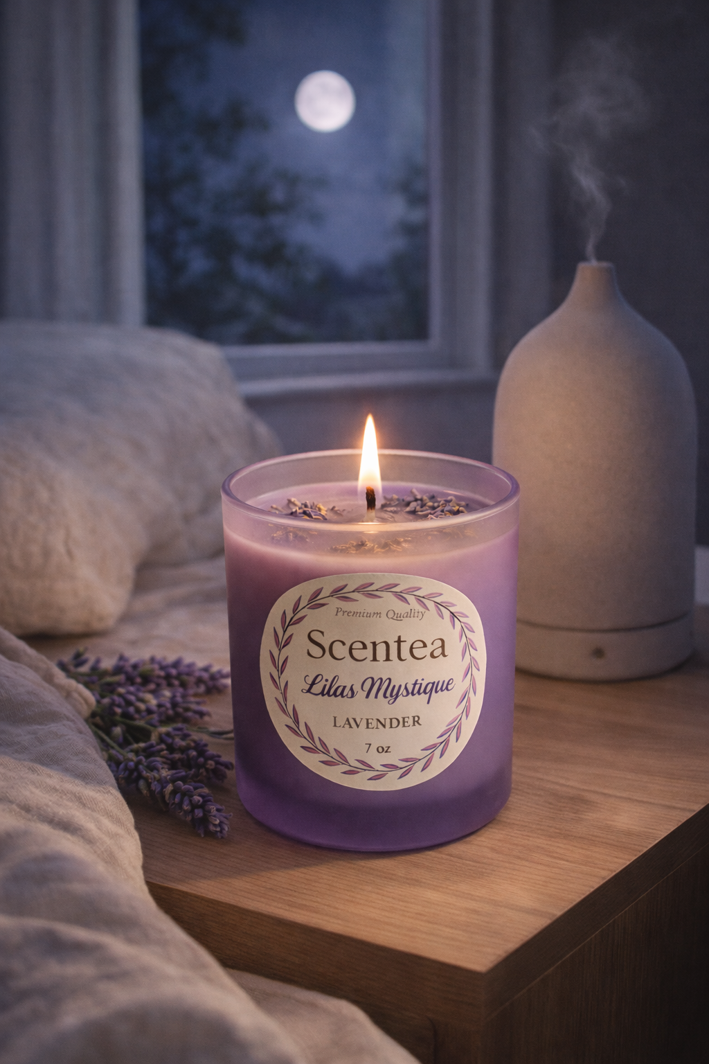 Lilas Mystique Lavender Candle | Scentea