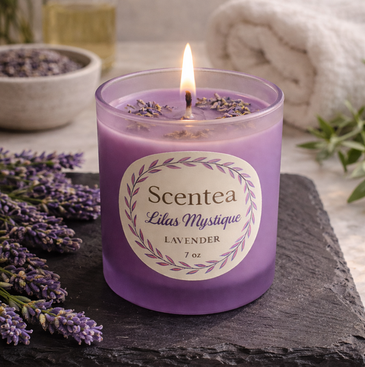 Lilas Mystique Lavender Candle | Scentea