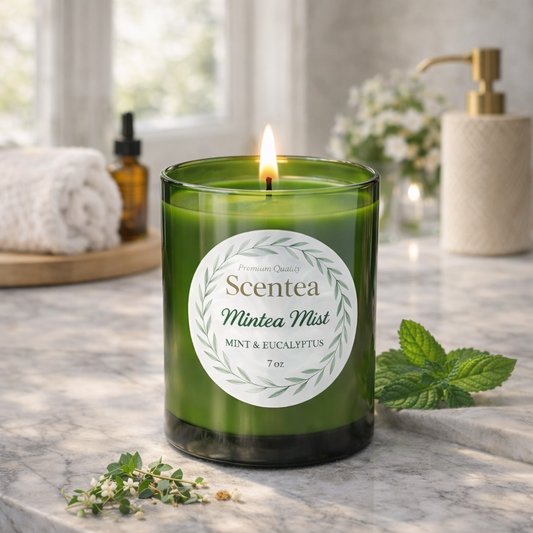 Mintea Mist Mint & Eucalyptus Candle | Scentea